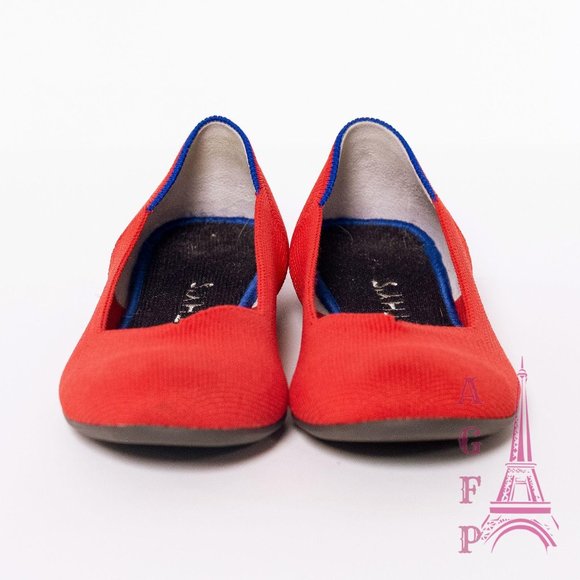 Rothy’s Red Round toes ballet flats - Picture 14 of 16